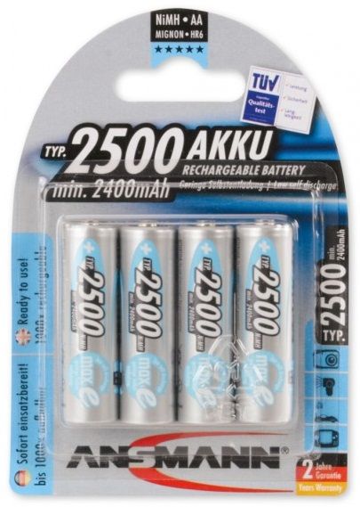 ANSMANN MAX-E 2500 R06 AA baterie nabíjecí