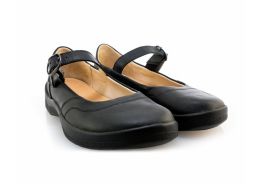 Baleríny GAIA černá - společenská dámská obuv