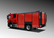 cisternová automobilová stříkačka Rosenbauer ET