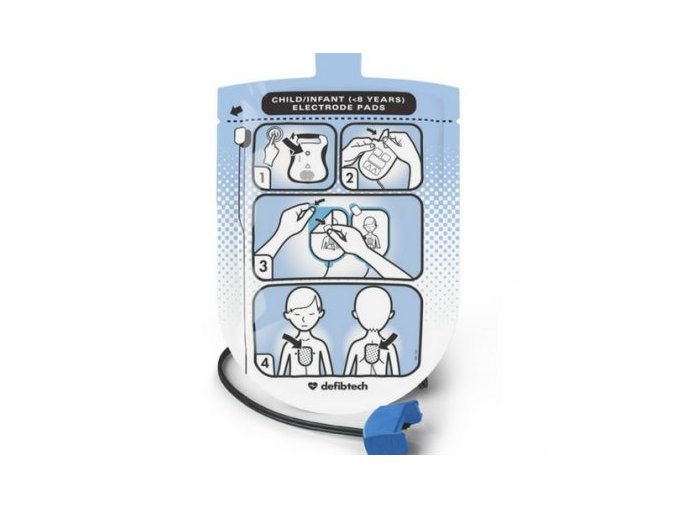 Defibrilacní elektrody pro DETI (DDP-200P) LIFELINE AED