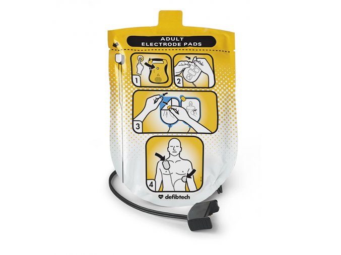 Defibrilacní elektrody pro DOSPELÉ (DDP-100) LIFELINE AED