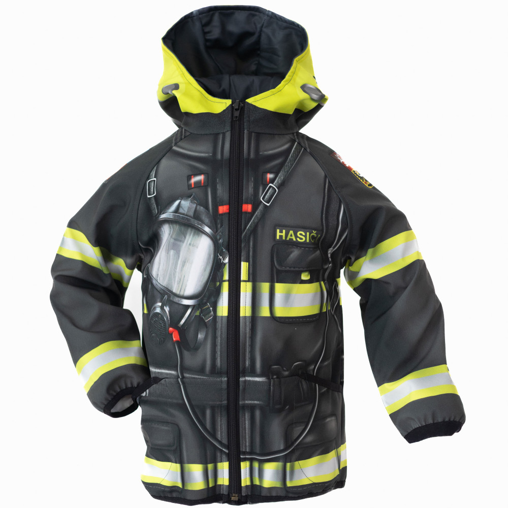 Dětská softshellová bunda HASIČI