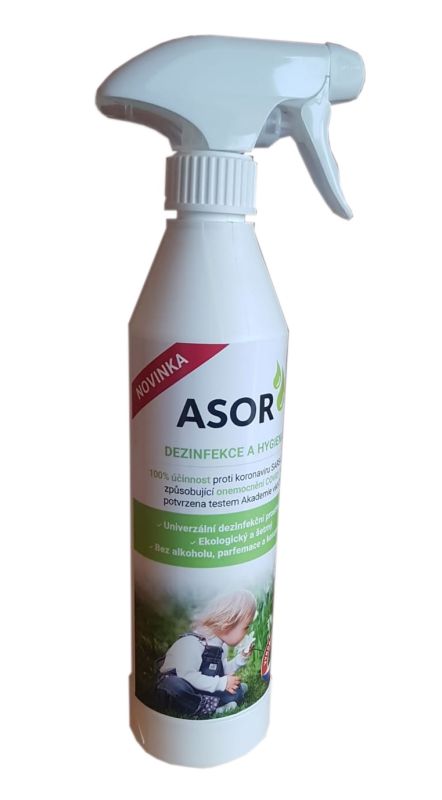 Dezinfekce ASOR - 0,5l s rozprašovacem