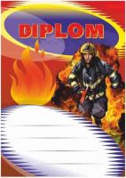 Diplom A4, hasič v běhu