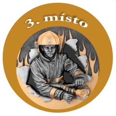 Emblém - hasič 3 - bronz - 