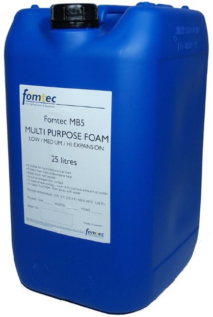 FOMTEC MB5 - 2-6% -20°C - víceúcelové penidlo - 25l barel