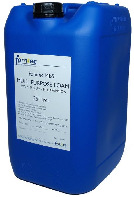 FOMTEC MB5 - 2-6% víceúcelové penidlo - 25l barel