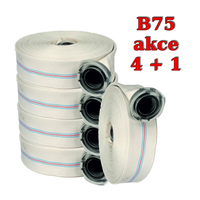 Hadice PH - ZÁSAH B75 - 20m s Al spojkou - akce 4+1