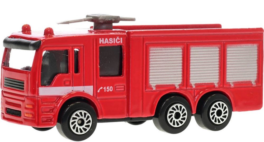 Hasičská cisterna s vodním dělem