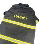 hasičská pláštěnka s nápisem HASIČI