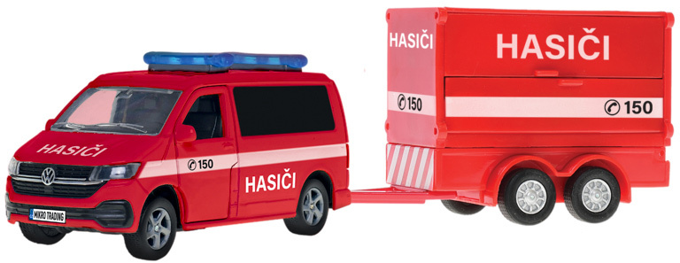 Auto VW s přívěsem