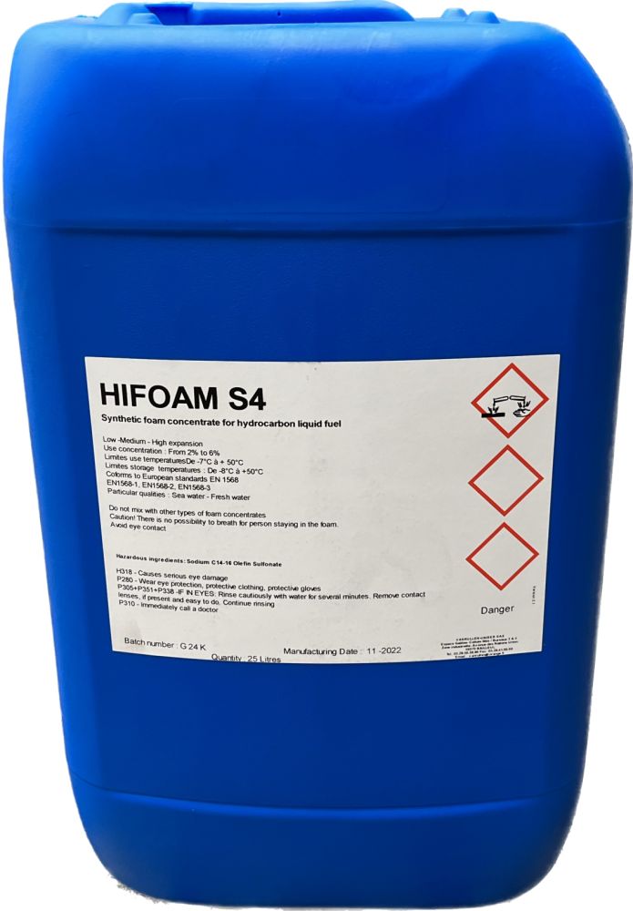 HIFOAM S4 - 2-6% víceúcelové penidlo - 25l barel