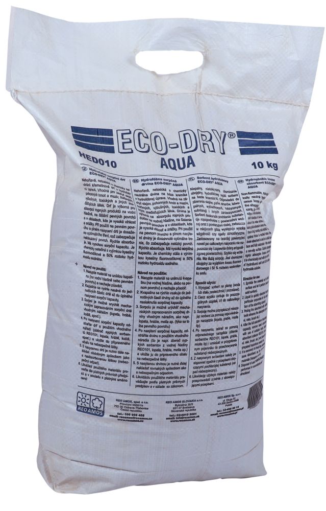 Hydrofobní sorpcní drt ECO-DRY AQUA - 10 kg