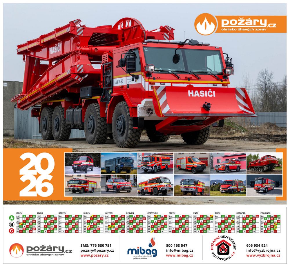 Kalendář Požáry 2026