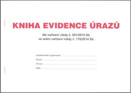 Kniha evidence pracovních úrazů