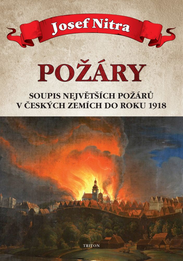 Kniha POŽÁRY (soupis největších českých požárů) - 