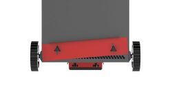 kovový posypový vozík SDC 05