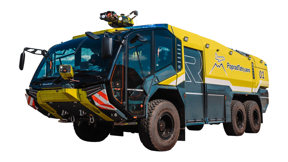 Letištní záchranné a hasicí vozidlo Rosenbauer PANTHER 6x6 new - 