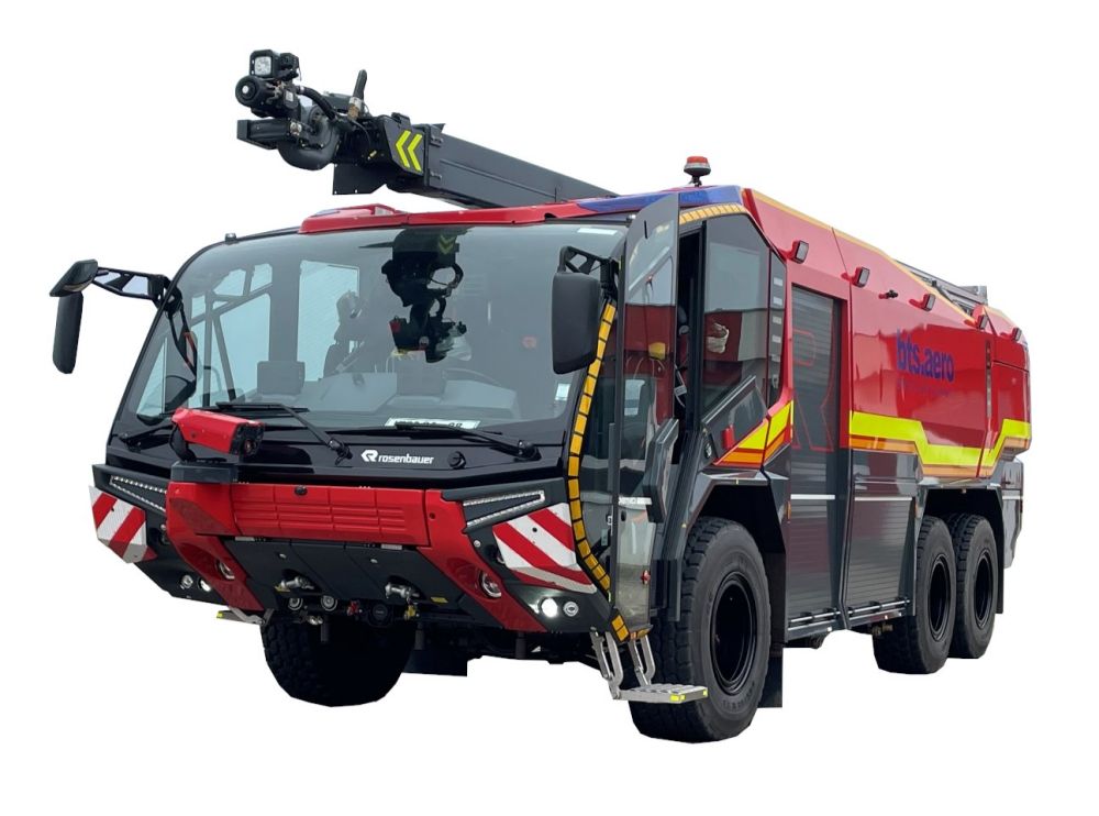 Letištní záchranné a hasicí vozidlo Rosenbauer PANTHER 6x6 new HRET - 