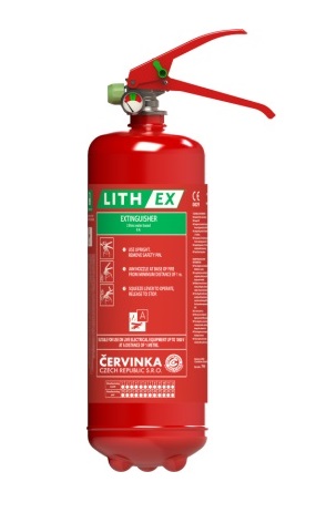LithEx - hasicí prístroj na lithiové baterie 2 l