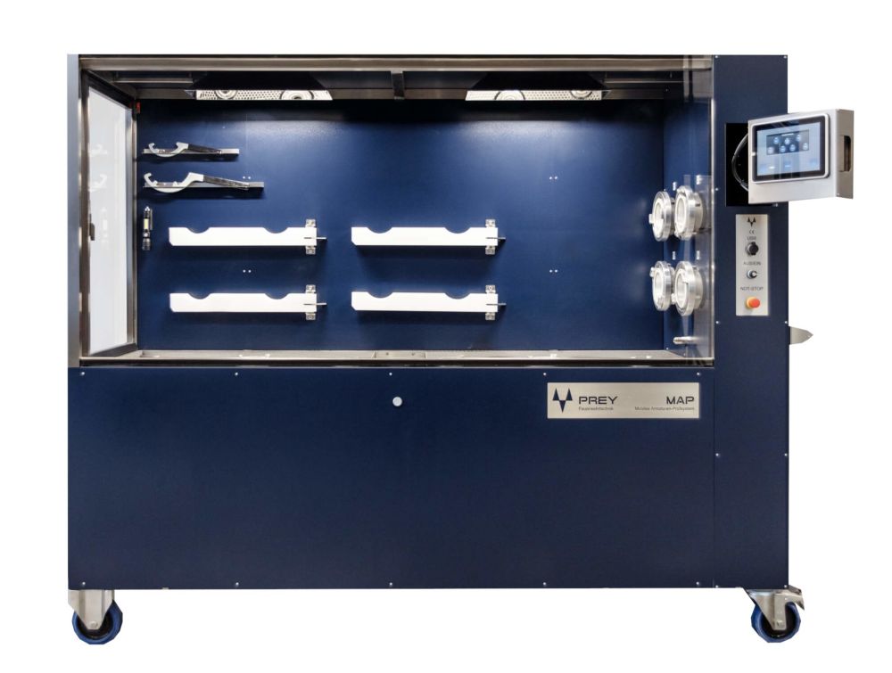 Mobilní systém pro testování armatur MAP