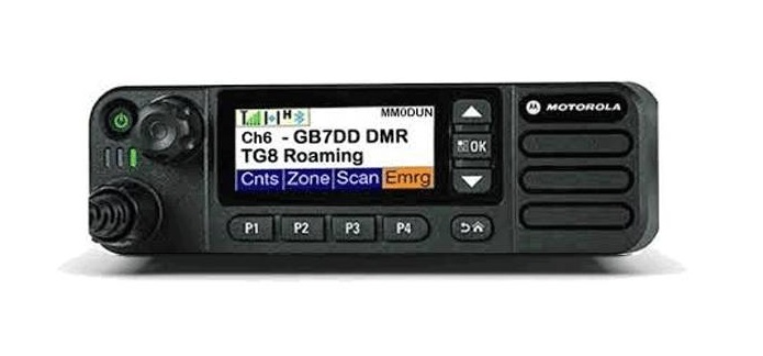Motorola DM 4600E VHF - vozidlová radiostanice - 
