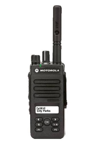 Motorola DP 2600E VHF - prenosná radiostanice 