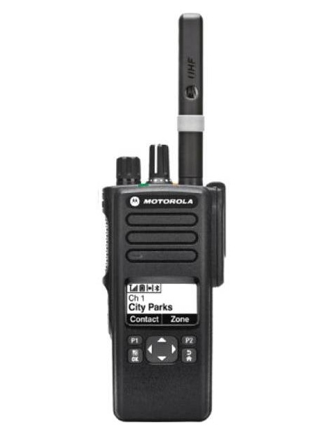 Motorola DP 4600E VHF - prenosná radiostanice 