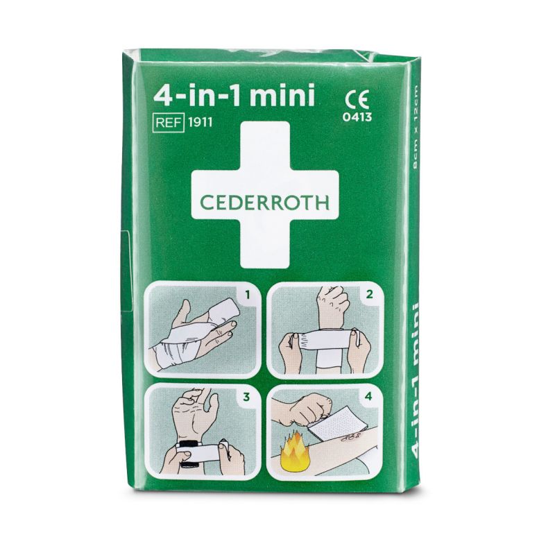 Obvaz mini k zastavení krvácení 4v1 Cederroth - 