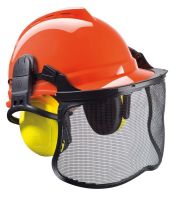 Ochranná přilba MSA V-Gard 500 pro práci v lese (poslední 2 ks)