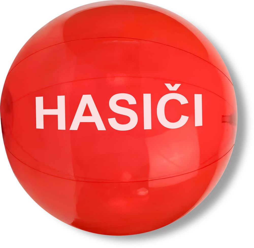 Plážový nafukovací míc Hasici (POSLEDNÍCH 5 KUSU)