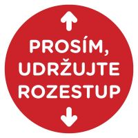 Podlahov znacka PROSM, UDRUJTE ROZESTUP, 30cm