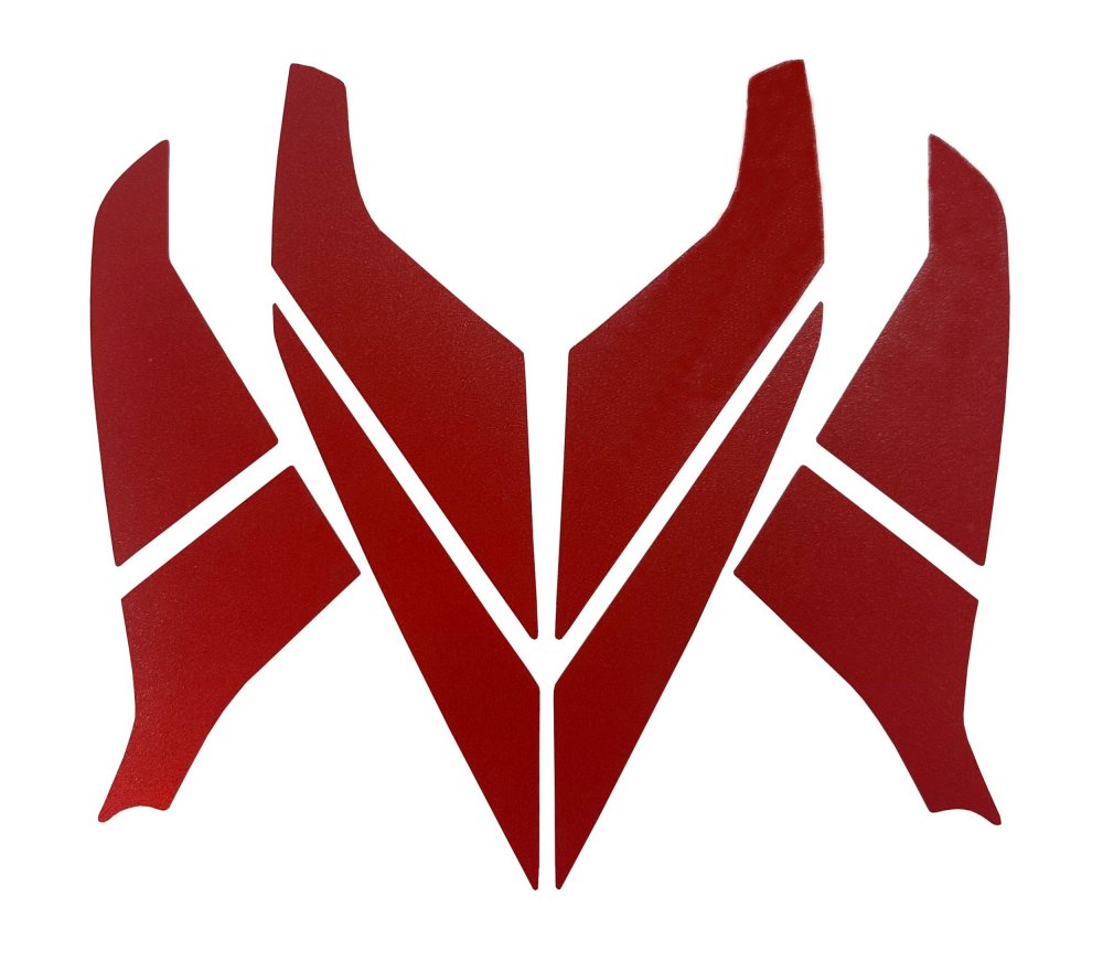červená