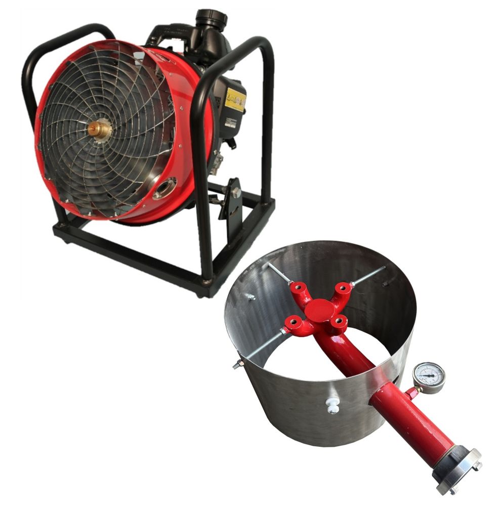 Přetlakový ventilátor PAPIN 350 MZ NEW s mlžicím zařízením