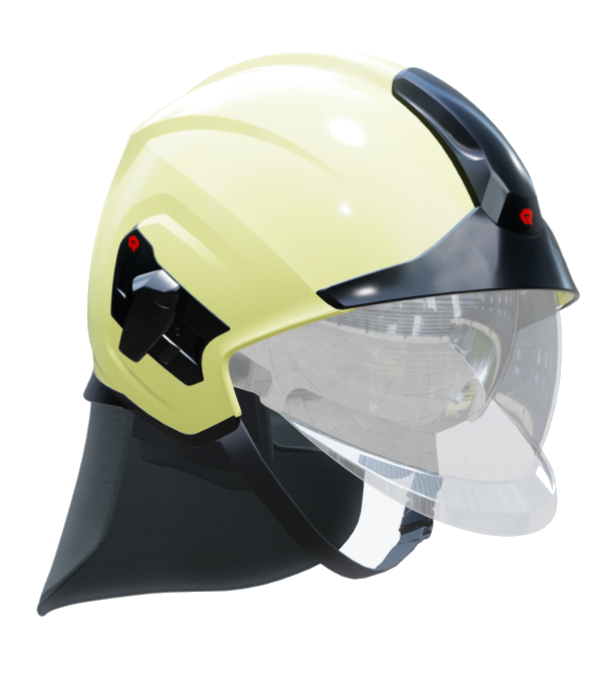 Přilba HEROS TITAN FIRE Rosenbauer - 