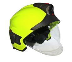 Přilba HEROS TITAN FIRE Rosenbauer + svítilna