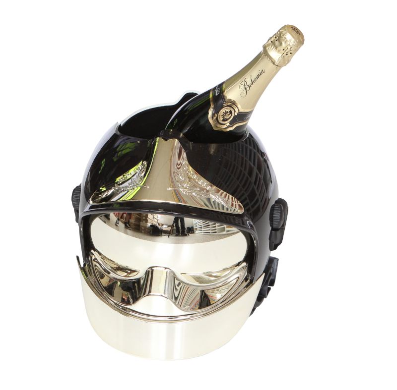 Prilba MSA Gallet F1 -  chladic šampanského, barva cerná