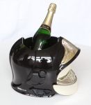 Přilba MSA Gallet F1 - chladič šampaňského, barva černá