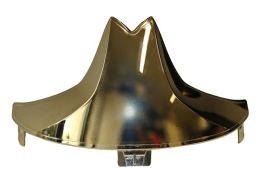  Rozlišovací štítek přilby Gallet F1 XF - zlatavý