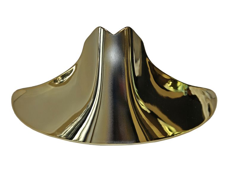  Rozlišovací štítek prilby Gallet F1 - zlatavý