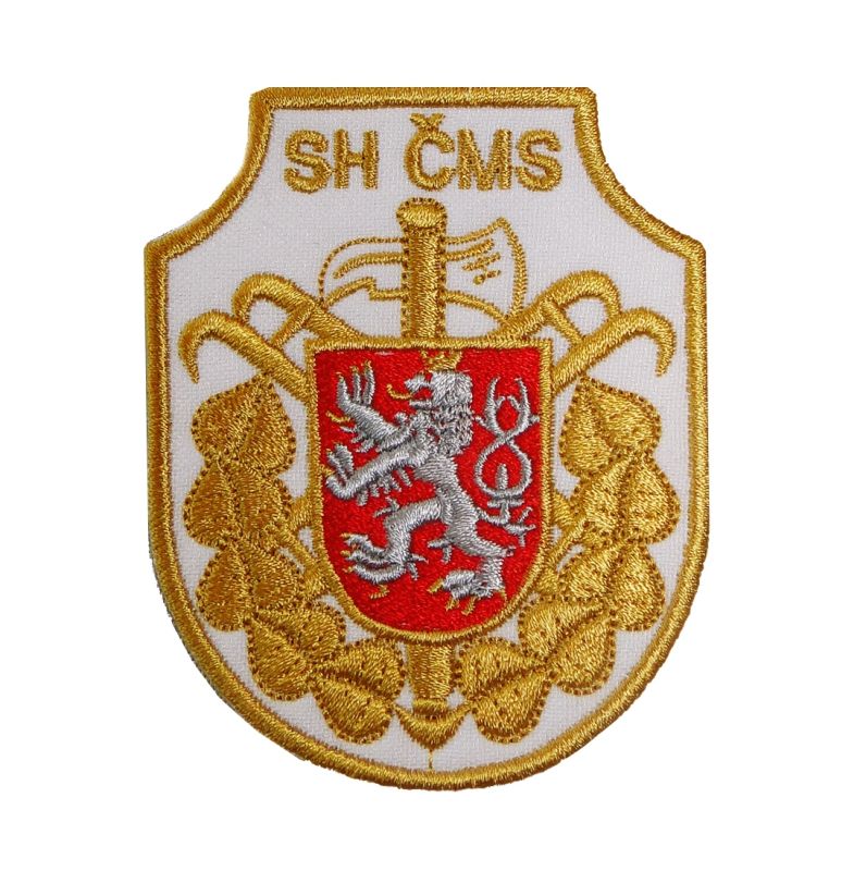 Rukávový znak SH CMS zlatý