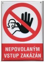 Smaltovaná tabulka A4