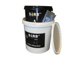 SORB®XT ekologický rašelinový hydrofobní sorbent 10l, kbelík 2v1