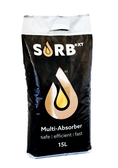 SORB®XT ekologický rašelinový hydrofobní sypký sorbent sácek 15 litru