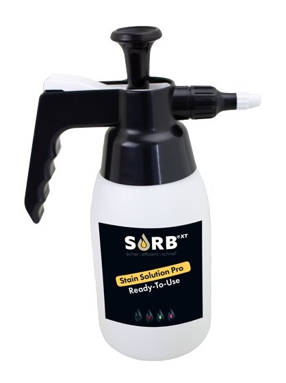 SORB®XT STAIN SOLUTION PRO cistic-odmaštovac 0,5l + rozprašovac