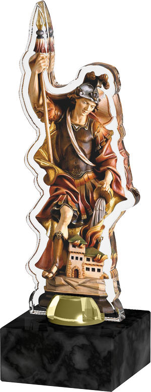 Sv. Florián - akrylát figurka 22,5 cm - 