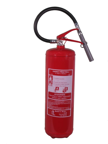 VP6TNC/P - pěnový hasicí přístroj - nerezová nádoba - 