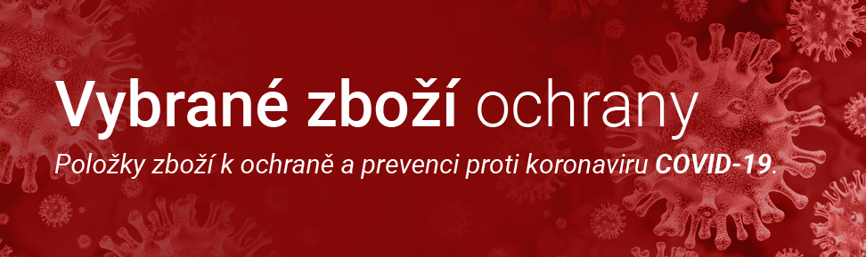 Vybrané zboží ochrany COVID-19